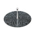 Black Engraved Single Tier Tray